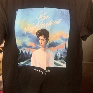 Black- Troye Sivan- Blue Neighborhood- Tshirt